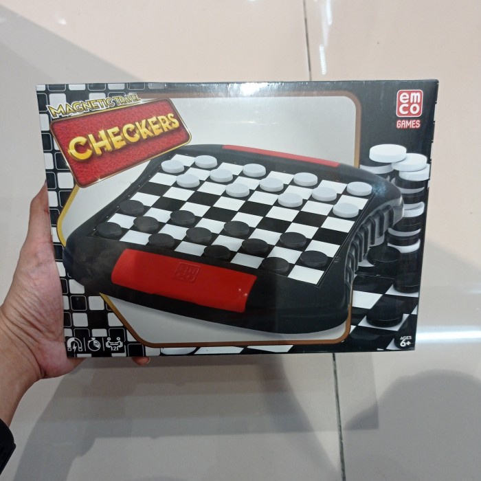 Emco Magnetic Games Checkers / Chess / Ludo / Reversi / Snakes