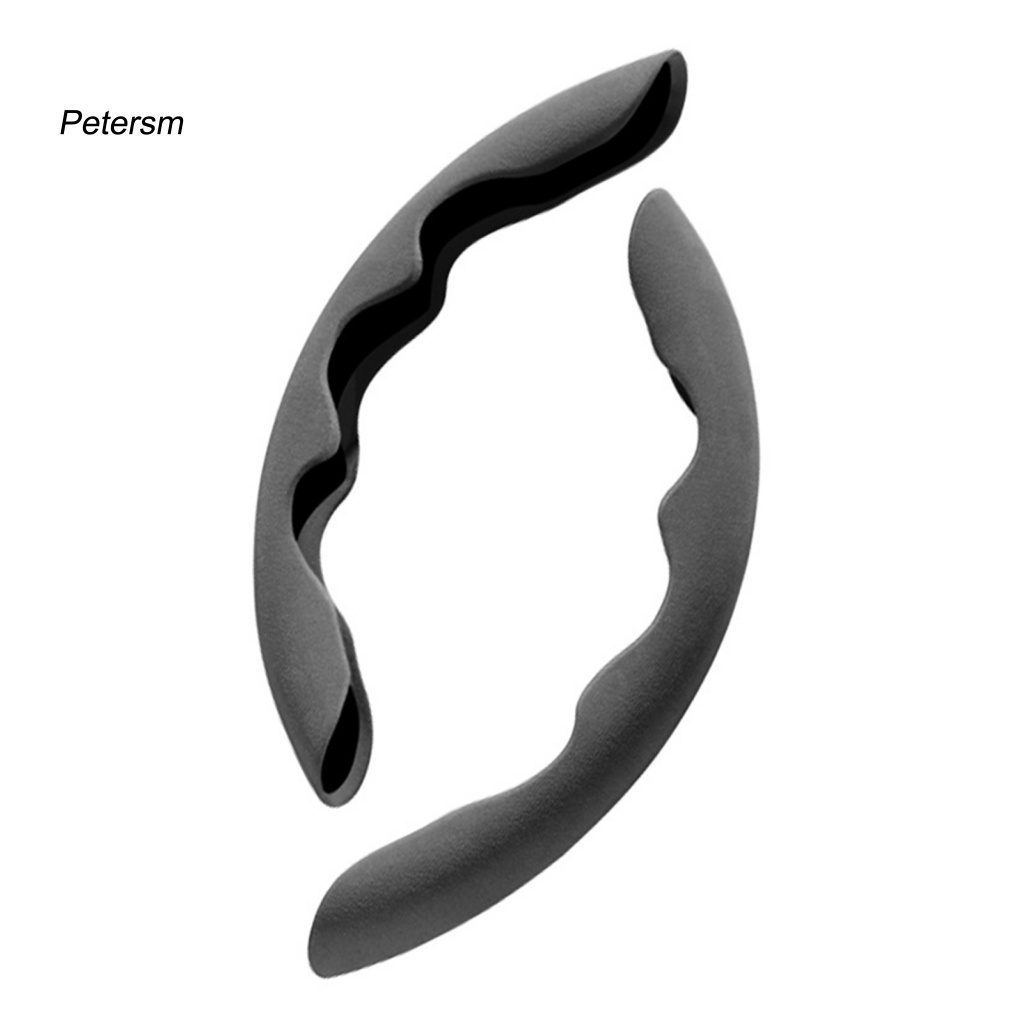 Pp 1set Sarung Setir Nyaman Pelindung Untuk Kendaraan Touch Halus Penutup Setir Mobil Bernapas