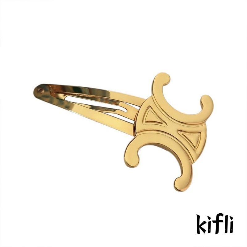 [KD] Bobby Pin French Vintage Metal Makaron Poni Samping Klip Makeup Hair Clip