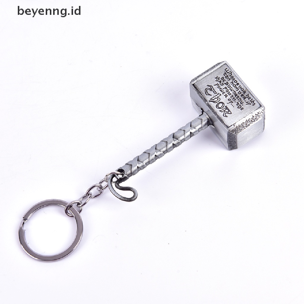 Beyen Silver Beer Bottle Opener Hammer Of Thor Shaped Pembuka Botol Bir ID