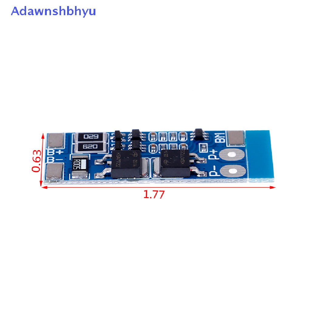 Adhyu 2S 8A 7.4V balance 18650papan Perlindungan charger Li-ion Lithium BMS  Id