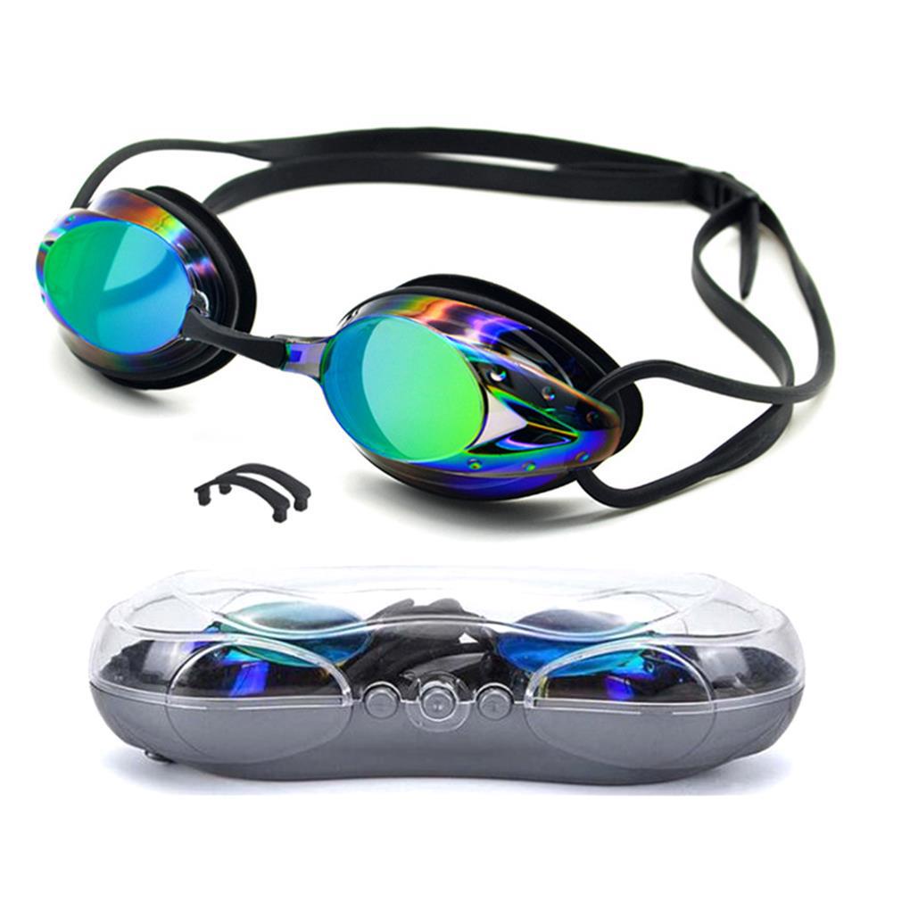 Kacamata Renang Anti Air Anti Kabut Cermin Kacamata Renang Perlindungan UV Swimming Training Goggles