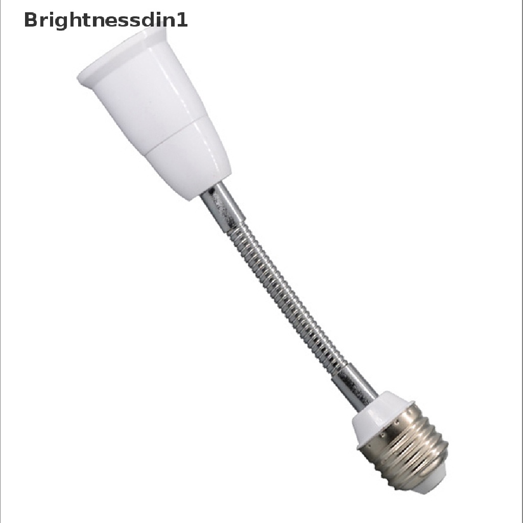 [Brightnessdin1] E27 Ke E27 Lamp Base Extender 180mm Konverter Dudukan Lampu E27-E27 Adaptor Soket Lampu Tahan Api Untuk Butik Bola Lampu