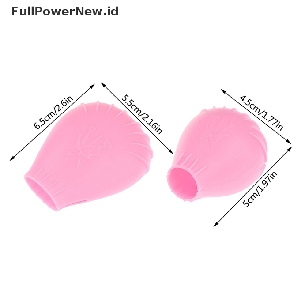 Power Kuas Makeup Silikon Pelindung Makeup Brush Travel Tempat Penyimpanan Alat Makeup ID