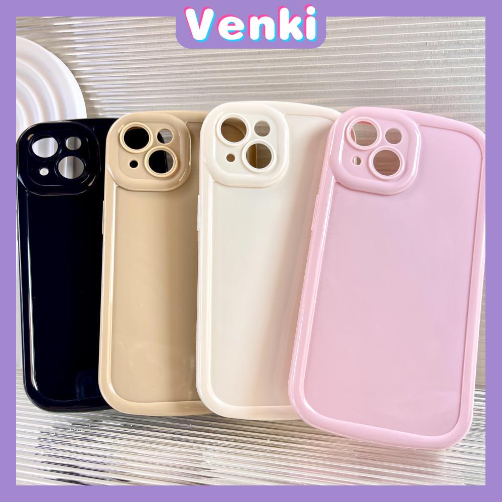 Case iPhone 11 Pro Max TPU Soft Simple Case Glossy Bubble Case Pink White Brown Black Camera Protection Shockproof For iPhone 14 13 12 11 Plus Pro Max 7 Plus X XR