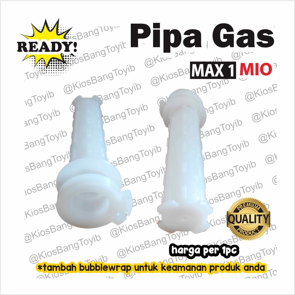 Pipa Gas Only Selongsong Putih Yamaha MIO JUPITER MX (MAX1)