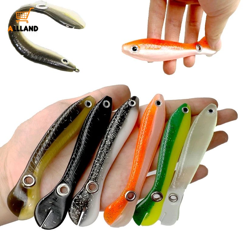 Soft Bionic Fishing Lure/Prey Realistic Moving Fishing Lure Umpan Pancing Wobbler Renang Umpan Umpan