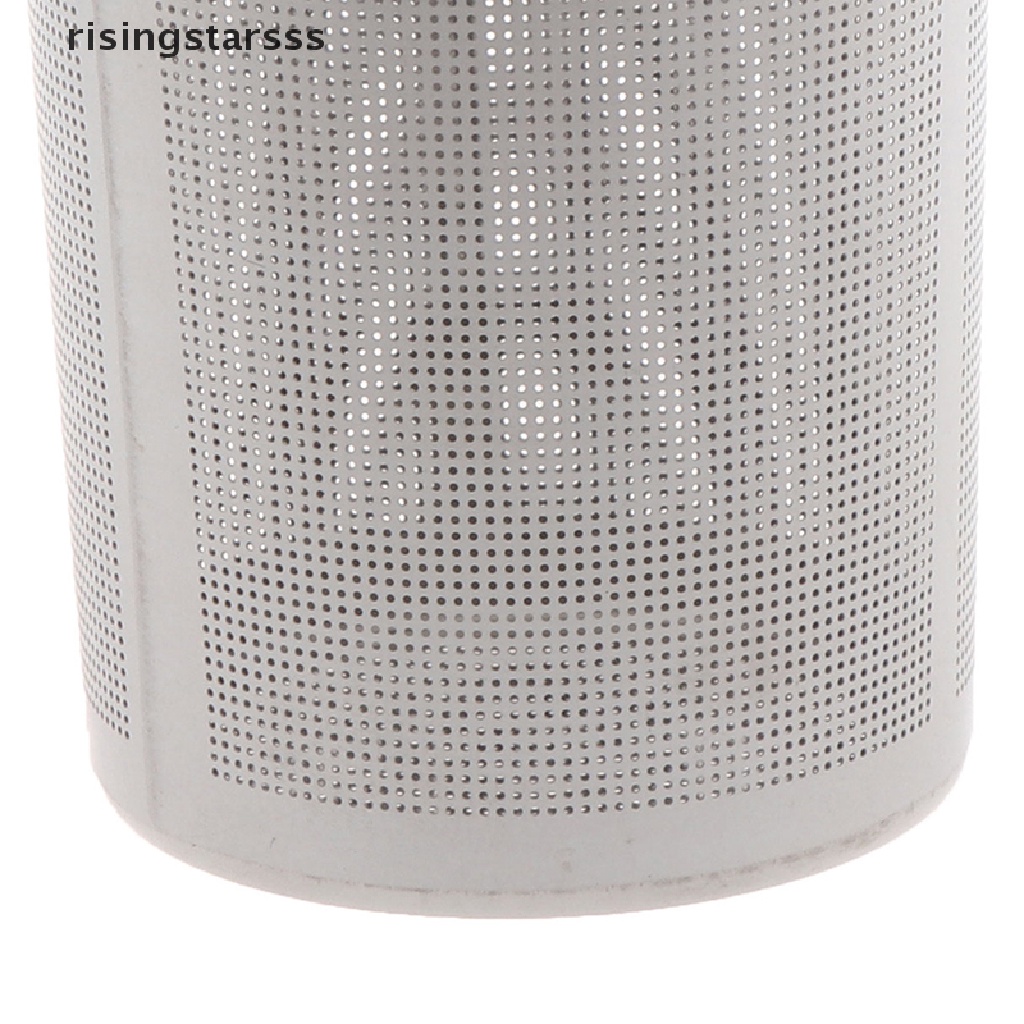 Rsid Span-new Stainless Steel Mesh Tea Infuser Metal Cup Strainer Saringan Daun Longgar Tanpa Tutup  Sepatu Jelly