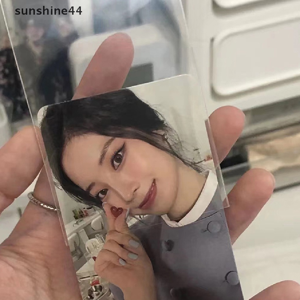 Sunshine 50pcs Korea Card Sleeves Clear Acid Free Photocard Film Pelindung Horaphic ID