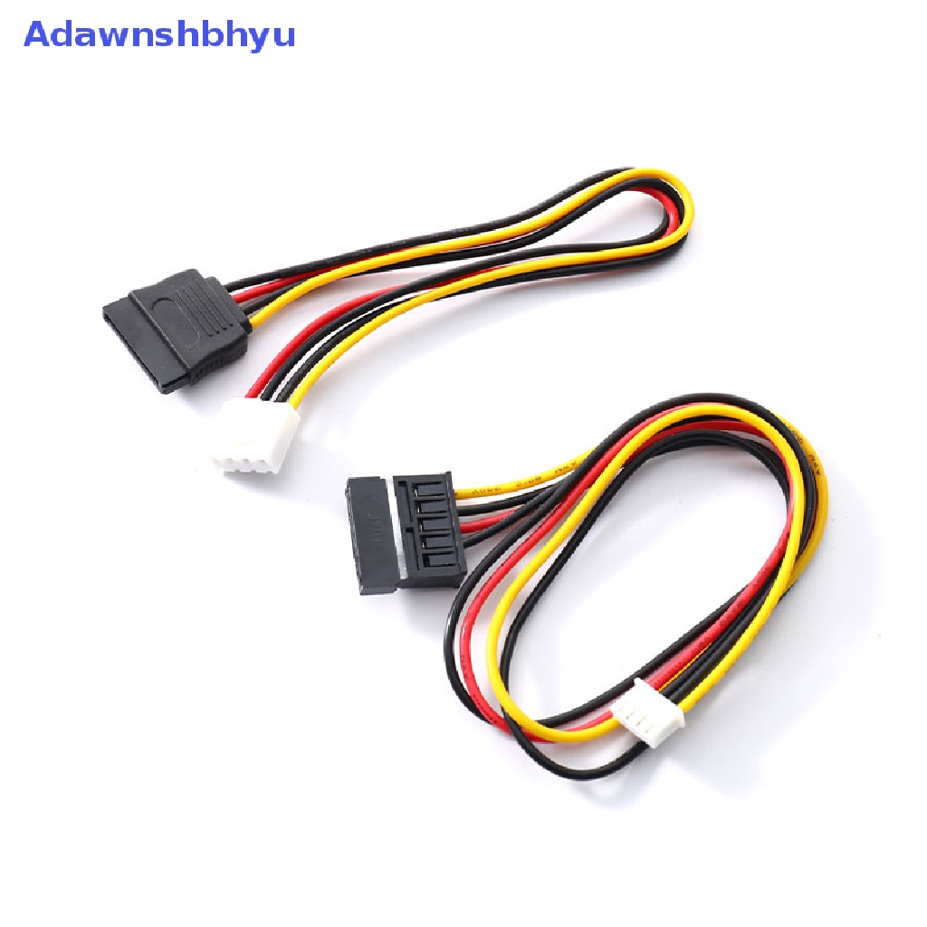 Adhyu SATA 15pin Female To 4pin Female FDD Floppy Adapter Hardisk Kabel Power ID