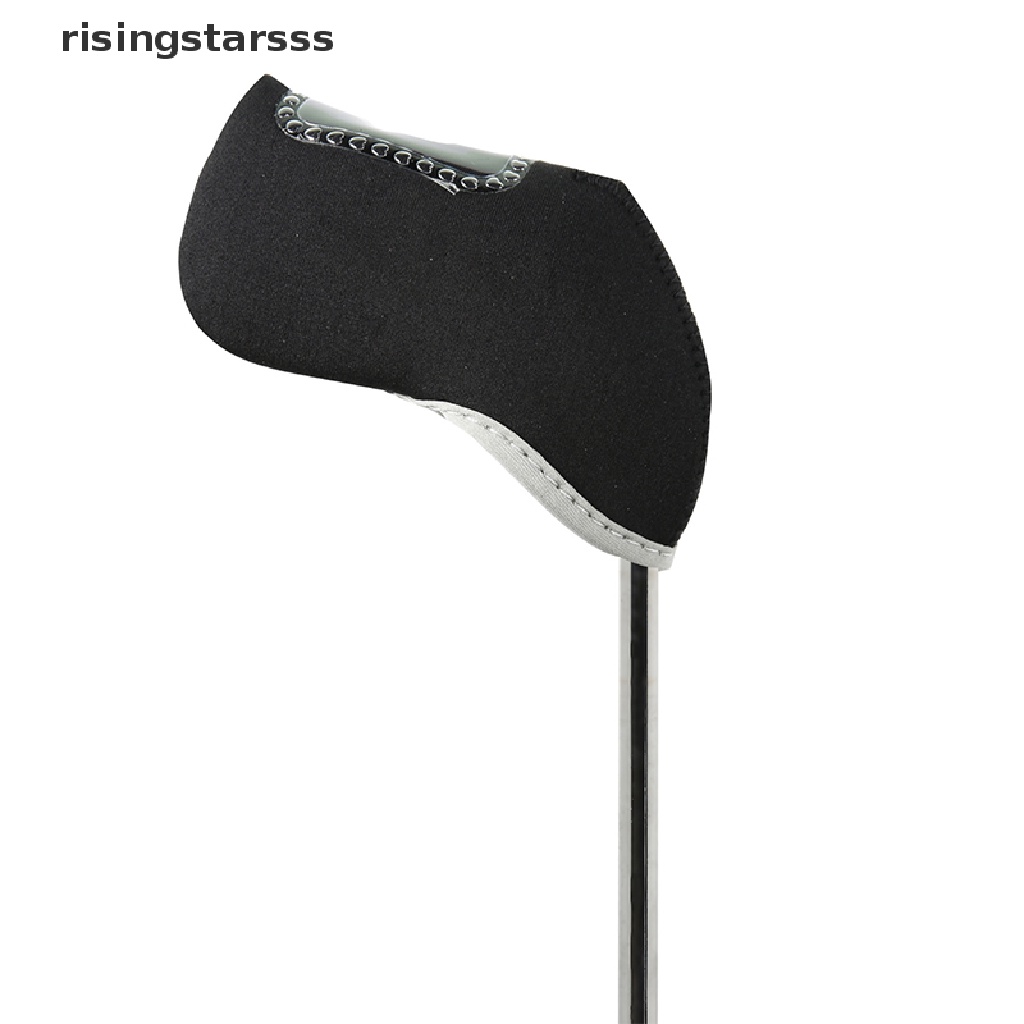 Rsid Span-new 10pcs /set Bordir Nomor Golf Besi Penutup Kepala Kop Besi Wedges Tutup Jelly