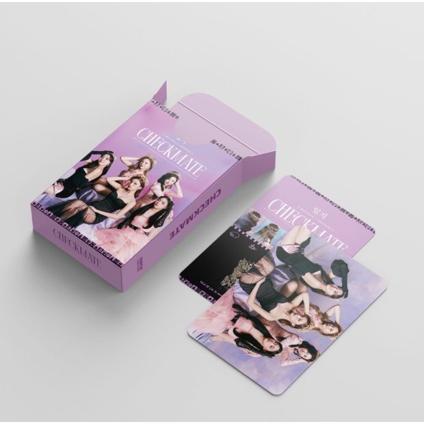 555pcs ITZY Blah Blah Album Blah Lomo Card Kpop Photocards Postcards Series In Stock New Arrival LY