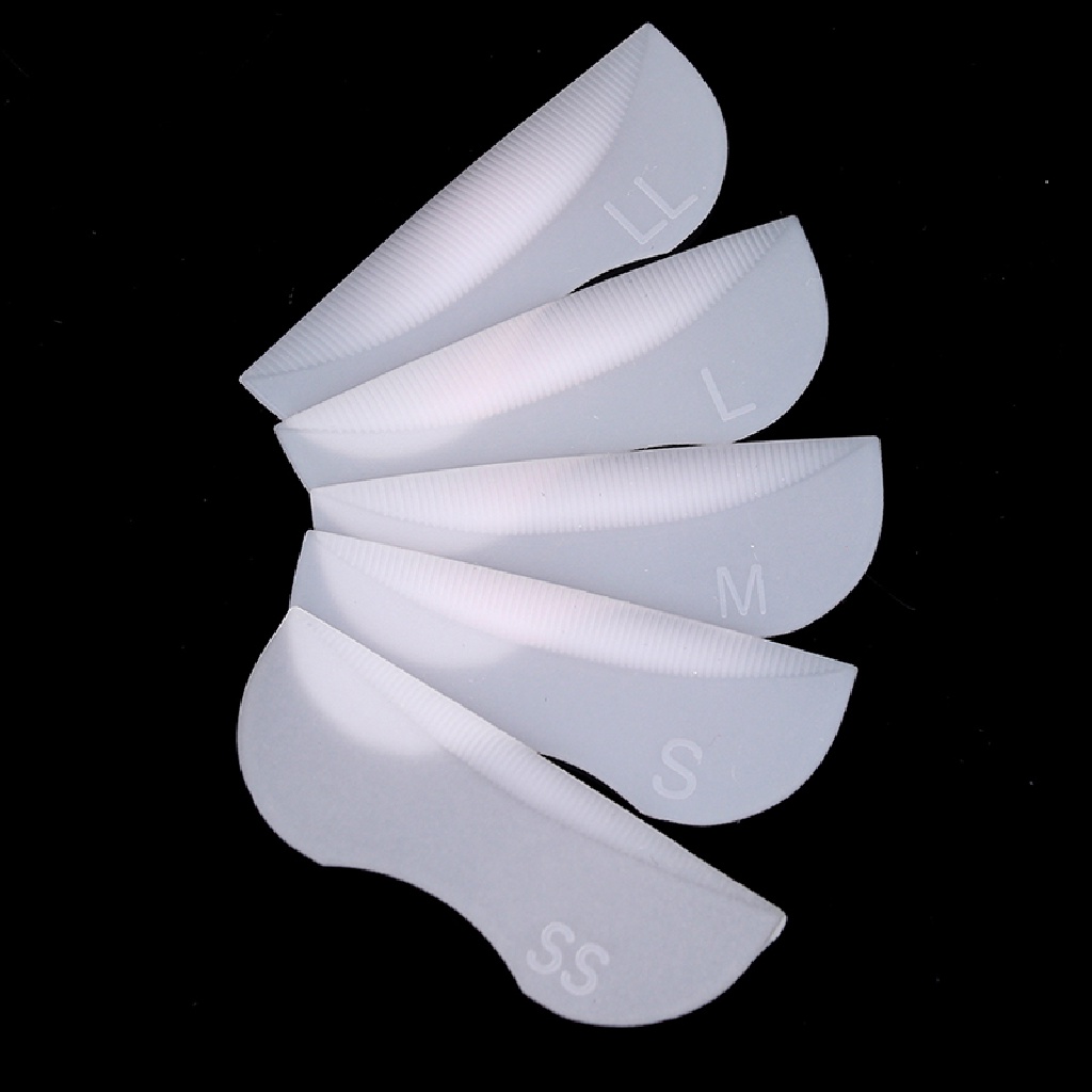 Beyen 5Pairs 3D Eyelash Perm Pad Lashes Rods Shield Lifg Curler Applicator Tools ID