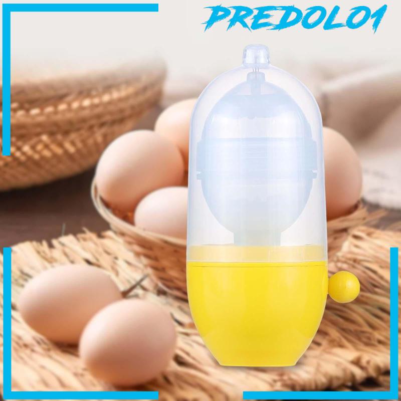 [Predolo1] Pengocok Telur Manual Egg Mixer Penarik Manual Untuk Dapur Rumah Tangga