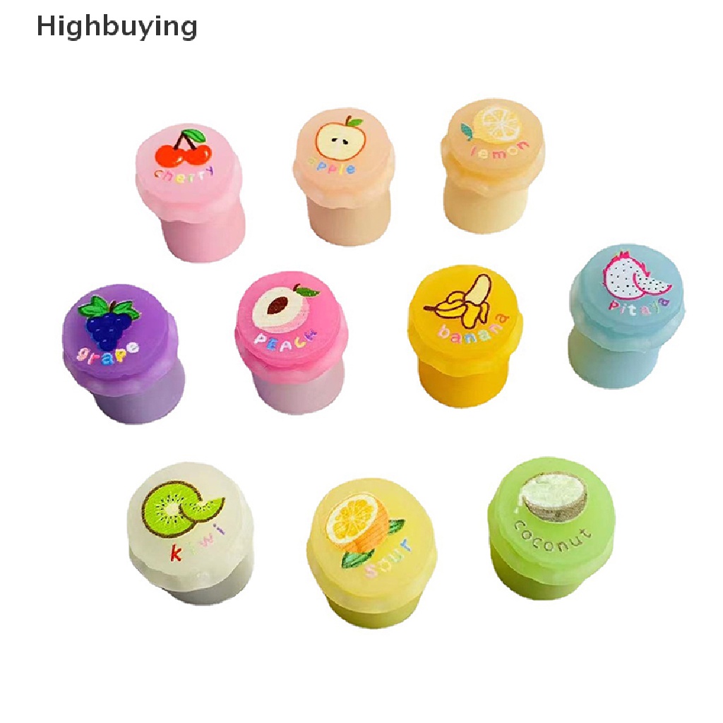 Hbid 5PC Luminous Mini Kartun Buah Madu Jar Mainan Boneka Angka Dekorasi Taman Rumah Resin Aksesoris Untuk Bahan Crafg Perhiasan Ch Glory