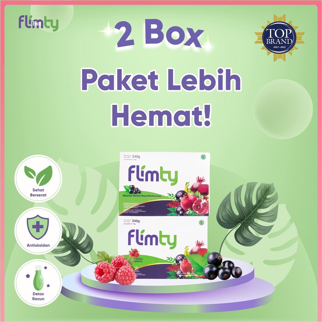 Flimty Fiber - Bundling 2 Box - Paket Lebih Hemat! Surabaya