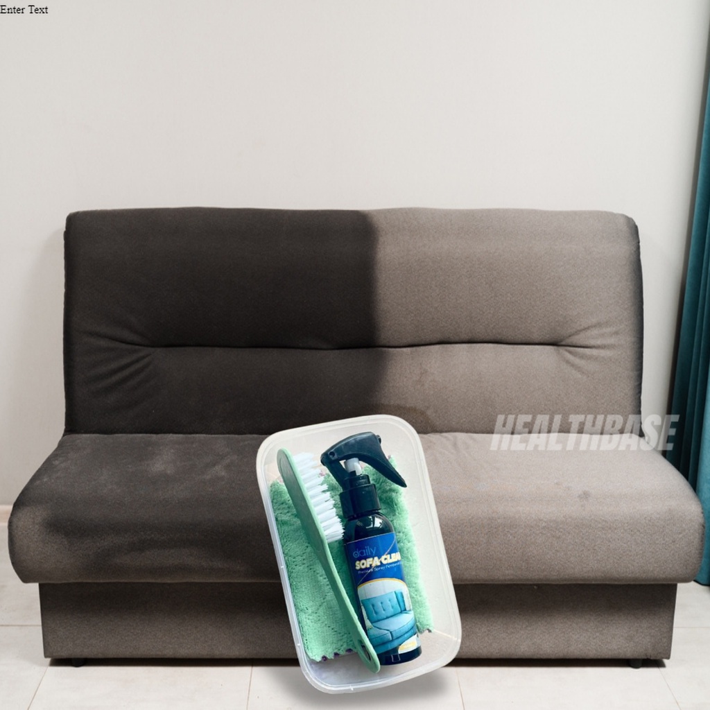 DAILY SOFA CLEANER PEMBERSIH SOFA KAIN KASUR BANTAL KARPET PREMIUM - SPRAY PEMBERSIH AMPUH SOFA KAIN - SOFA CLEANER PACK PREMIUM WATERLESS