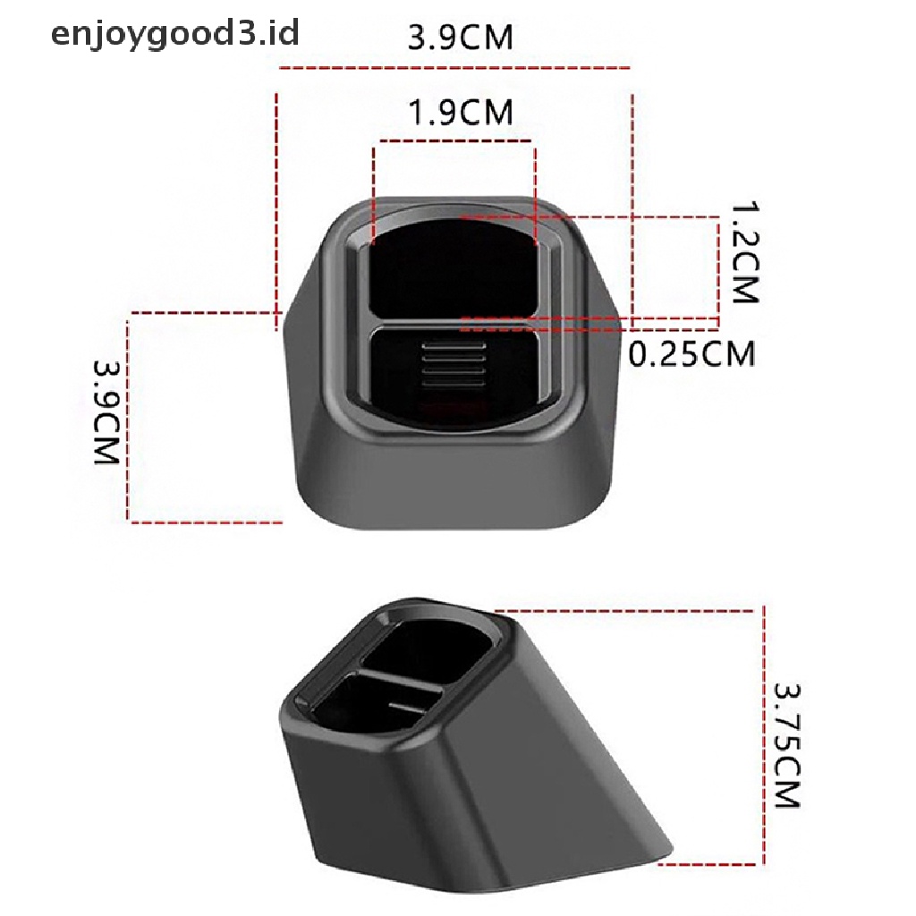 [Rready Stock] Universal Wireless Car Charger Stand Base Dashboard Mount Dudukan Ponsel Mobil Outlet Udara Klip Aksesoris (ID)