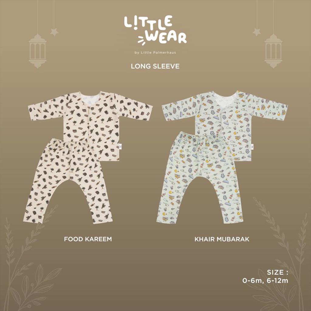 Khair Mubarak Palmerhaus Little Wear Long Sleeve Piyama Bayi