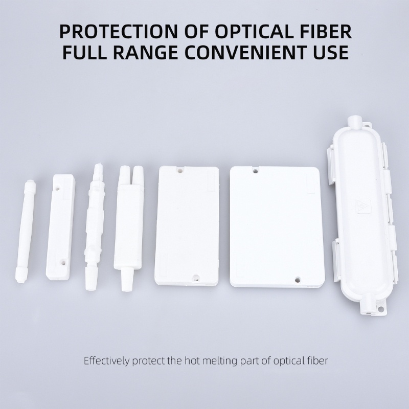 Zzz Optical Fiber Protection Box Set Kotak Sambungan Kabel Optik WireSleeve Optik