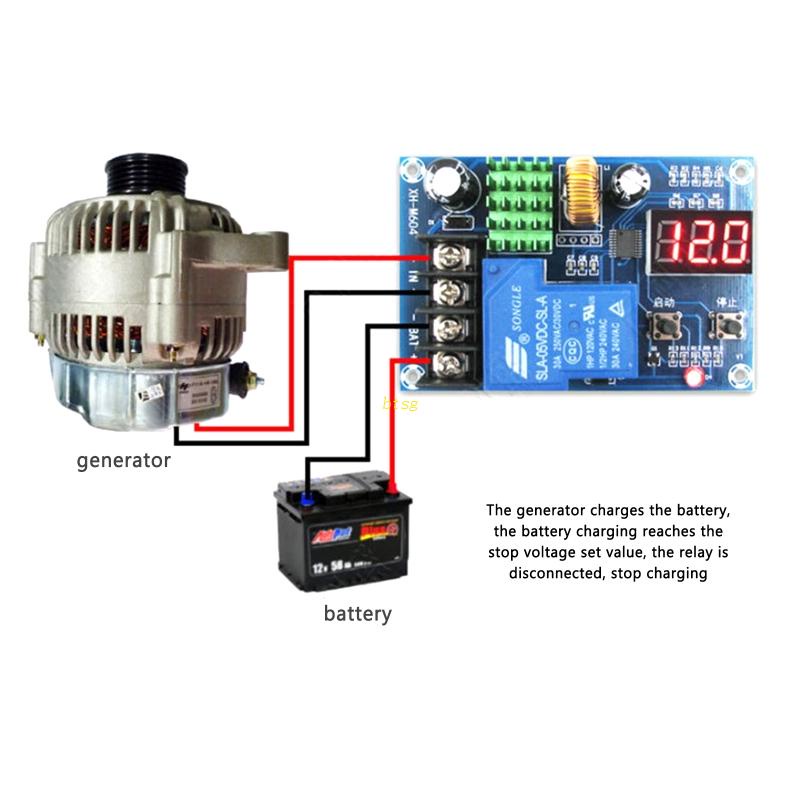 Btsg XH-M604 Modul Pengisian Dengan Untuk Perlindungan Lithium Charging Boa