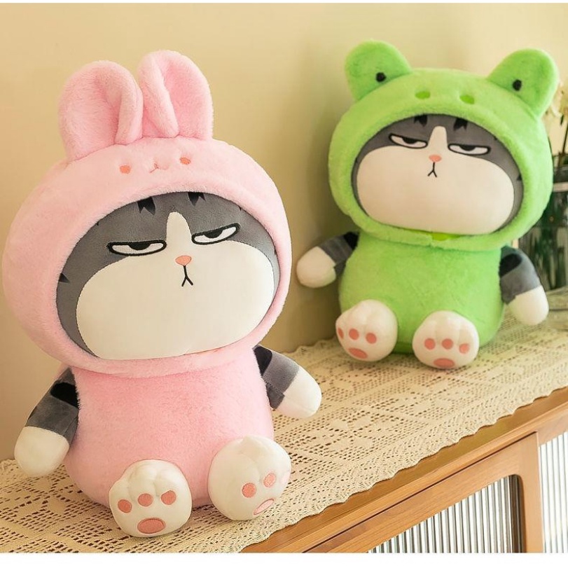 25cm Animal My emperor cat Mainan Mewah Kelinci Kucing panda teddy bear Boneka Hadiah Ulang Tahun Untuk Anak Pacar