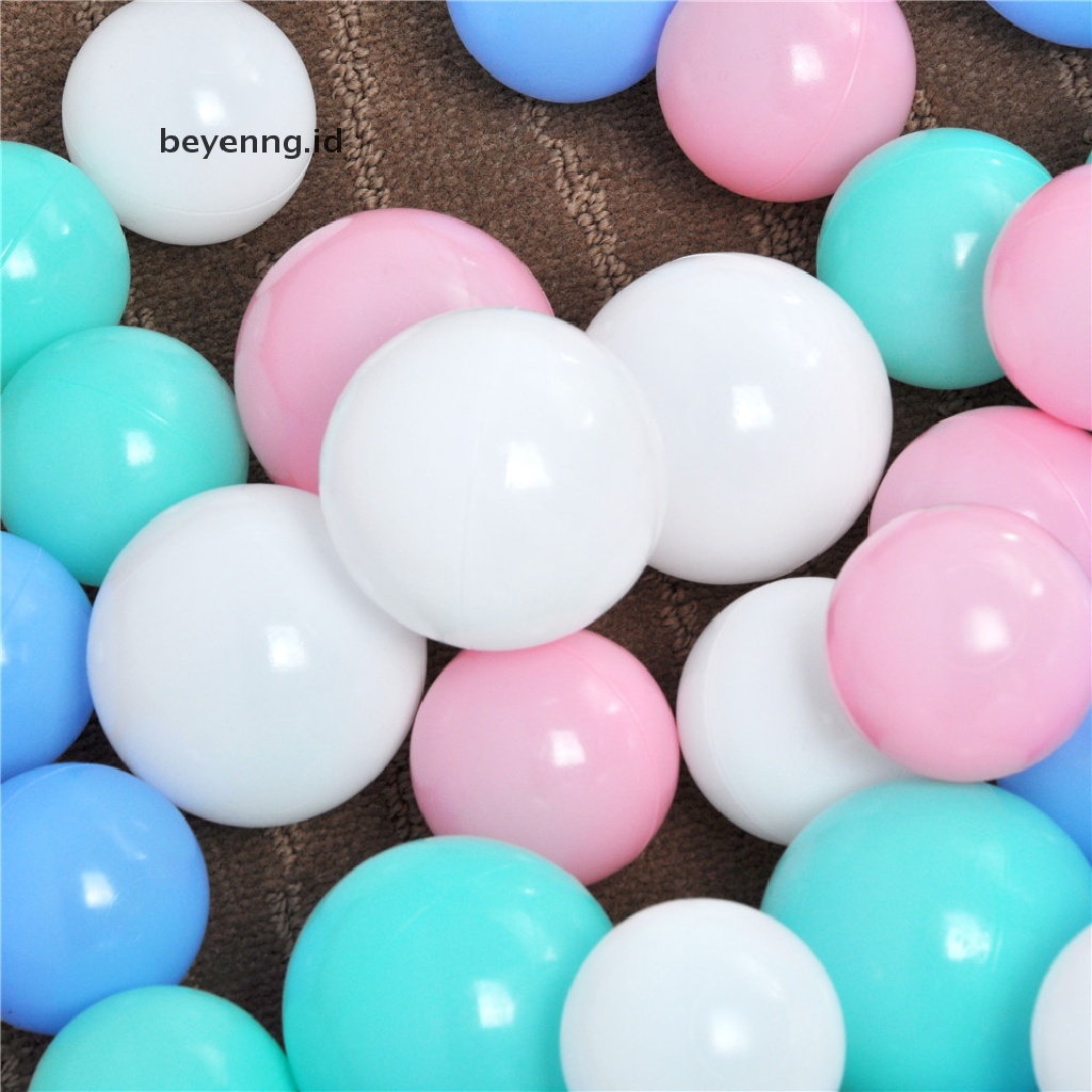 Beyen 20pcs Lembut Ocean Wave Ball Pits Bola Kolam Air Mainan Bayi Menyenangkan Luar Ruangan 5.5/7cm ID