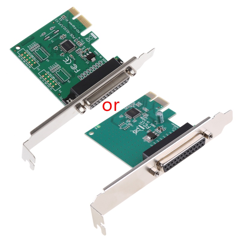 Btsg High Quality Paralel Port DB25 25Pin Pcie Riser Card LPT Printer Ke PCI-E