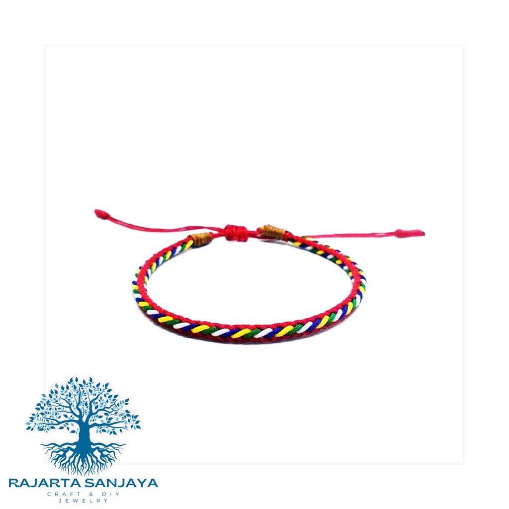 Gelang Tibetan Pancawarna Handmade Rajarta