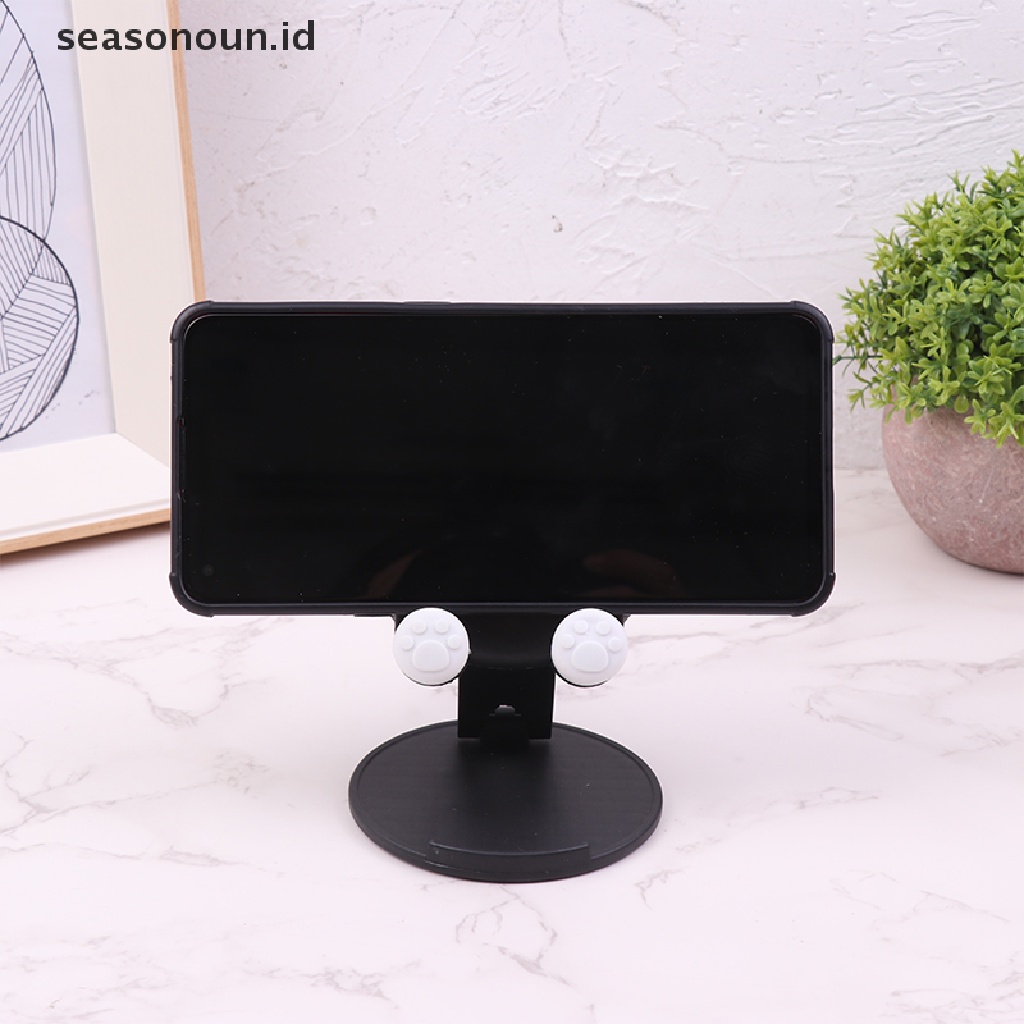 Seasonoun Universal Adjustable Ponsel Stand Kartun Meja Sudut Tinggi Adjustable Phone Holder Untuk Pad Ponsel Dekorasi Desktop.