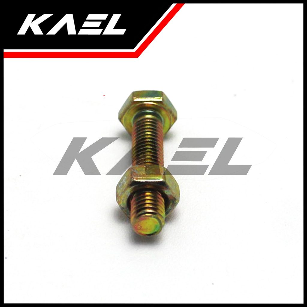 Baut Mur Kuning M6X30 Berbagai Keperluan Baud Bolt Nut M 6 X 30 M6 6X30