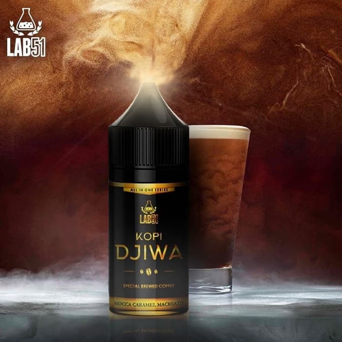 Liquid Kopi Djiwa Mocca Caramel Macchiato Pods Friendly 30ML 100% Authentic