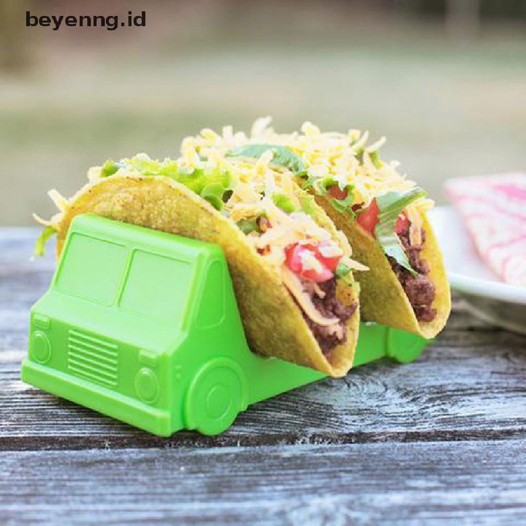 Beyen Creativity Chic Plastik Taco Holder Stand Tray Rak Oven Perlengkapan Baking Tools ID