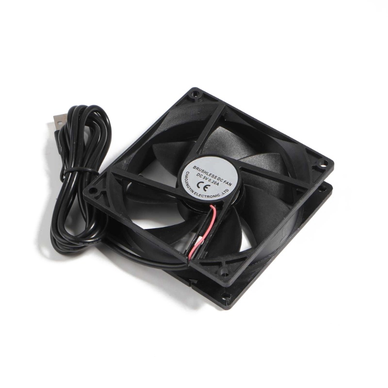 Bt 5V Konektor USB PC Fan Cooler Heatsink Exhaust Kipas Pendingin CPU 90x90mm 9025