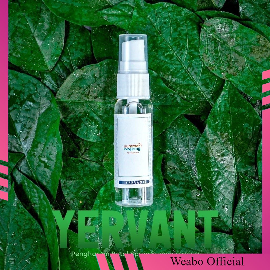 Summerspring Pengharum Spray Varian Yervant | Parfume Series | Pengharum Ruangan/AC/Toilet/Kamar Tid