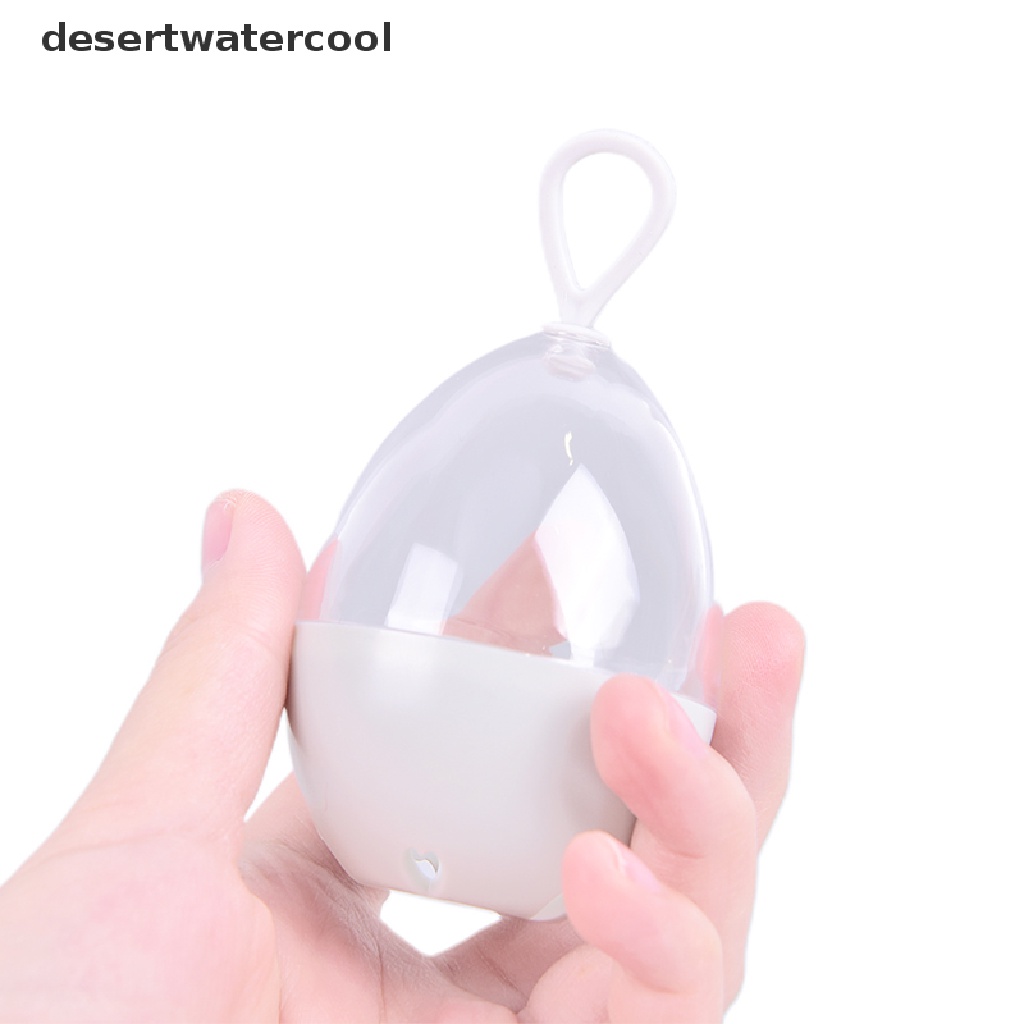 Deid Beauty Kotak Penyimpanan Telur Berpori Bernapas anti Jamur travel makeup sponge box Martijn