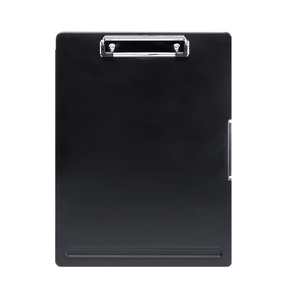 Lanfy A4 Clipboard Kotak File Case Siswa Sekolah File Organizer Alat Kantor Alas Tulis Test Penyimpanan Kertas Clipboard