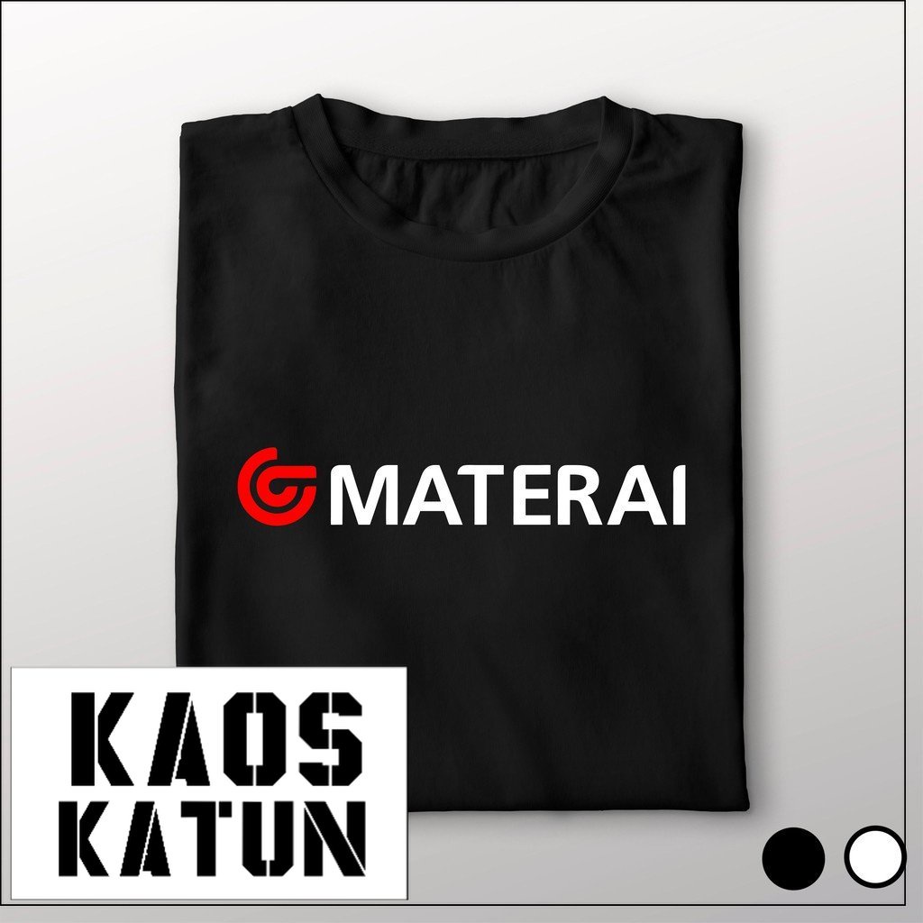 

kaos kata kata materai lucu plesetan