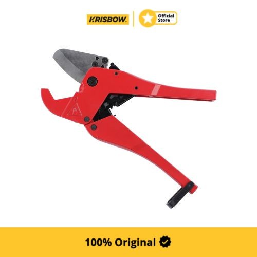 

krisbow alat potong pipa pvc 4, 2 cm - merah