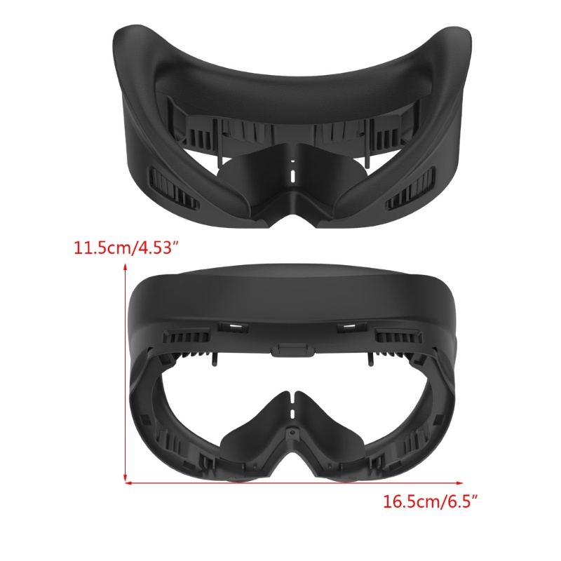 Gro VR Lubang Angin Wajah Soft Interface Bracket Spons Wajah Hidung Pad Untuk Headset Pico 4 VR