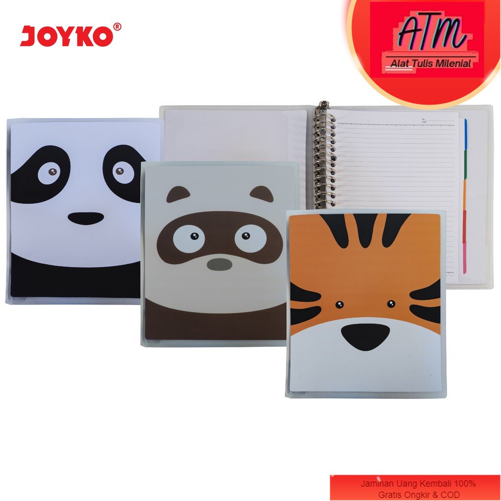 

Binder Note Joyko A5-TSAF-F511 / Animal Face