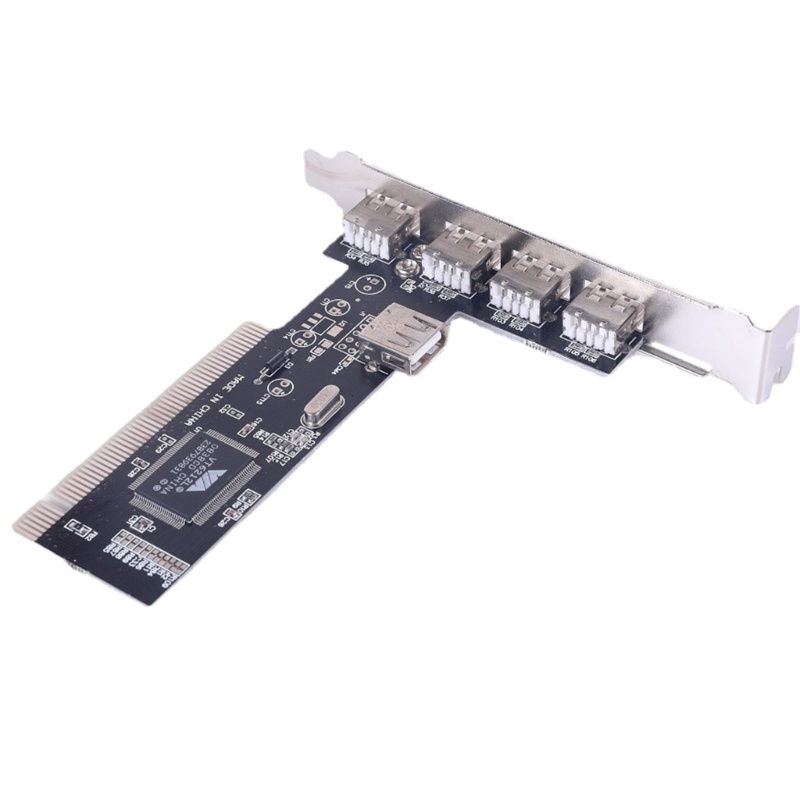 Zzz High Speed 4port Usb2 0 ​​Konverter 480Mbps PCI Ke USB SSD Controller Card