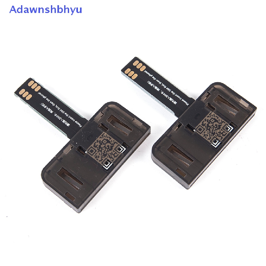 Adhyu Adaptor SIM Card Reader SIM Kartu Mini SIM Nano Untuk Hp Android (Plug And Play) ID