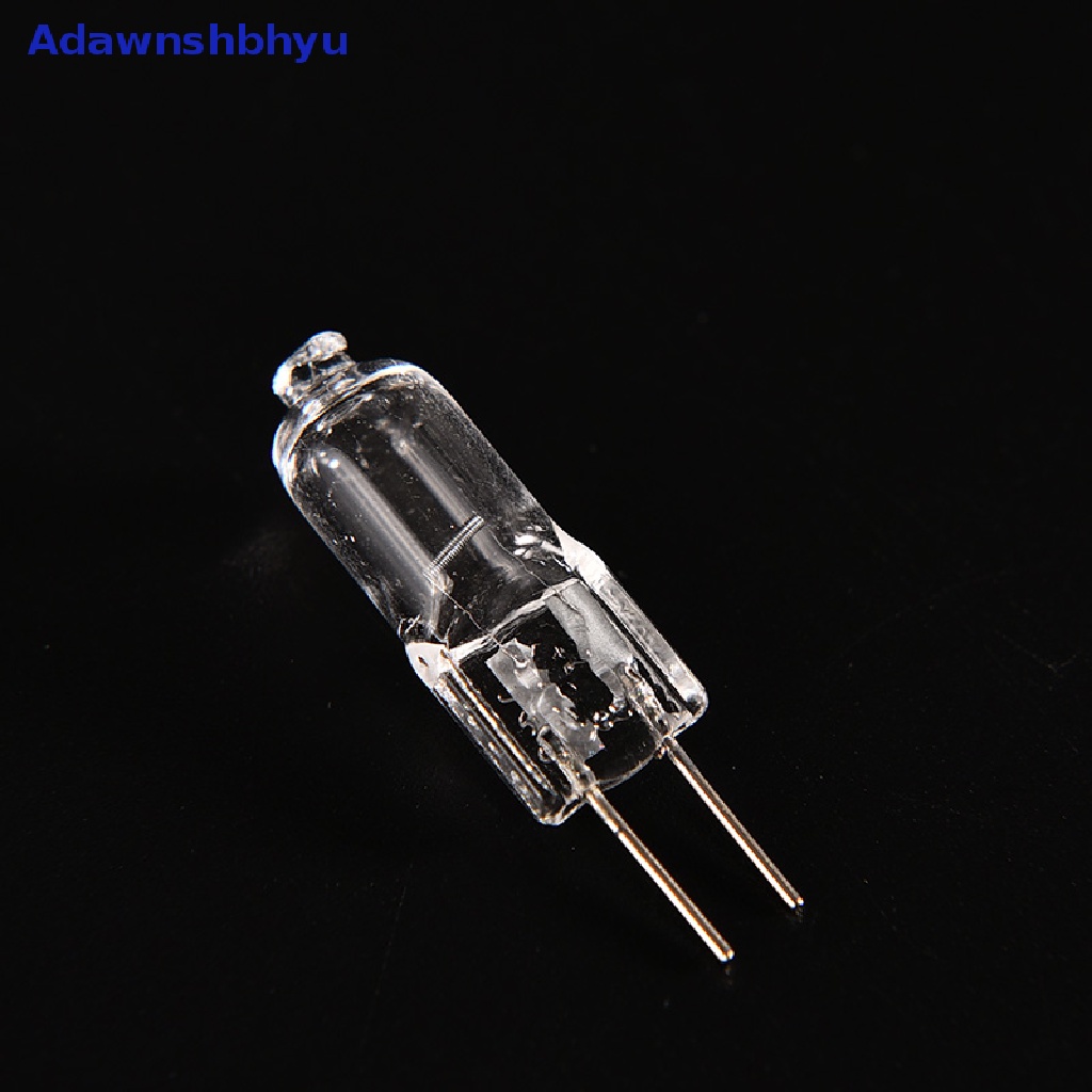 Adhyu 10Pcs Super Terang G4 12V 20W Tungsten Haen Bulb Lampu Lighg Light Bulb ID Baru