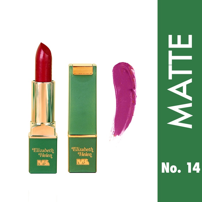 ⭐BISA COD⭐ Lipstik Elizabeth Helen Matte Lipstick Mahmood Saeed 14 (4g)