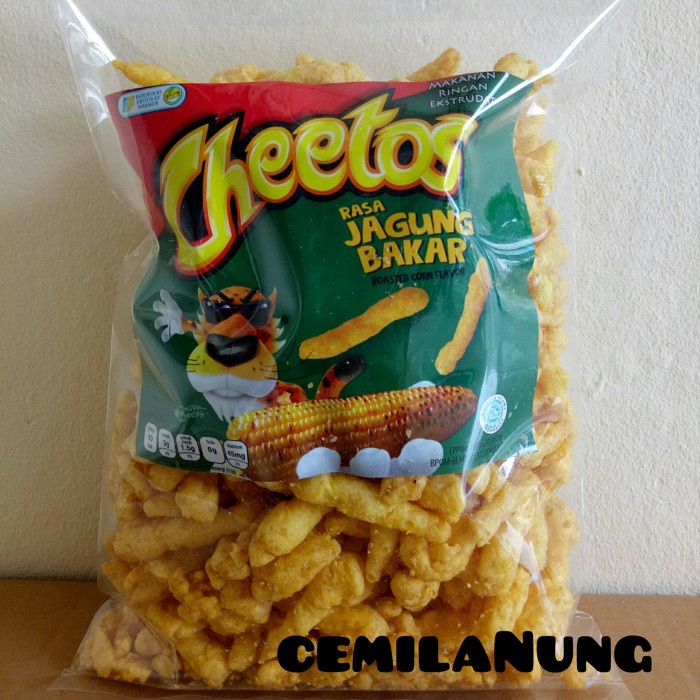 

snack kiloan cheetos jagung bakar 250 gram free bubble warp