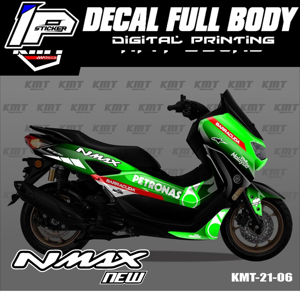 Decal Nmax Dekal Sticker Stiker Fullbody Nmax New Desain Full kmt-07