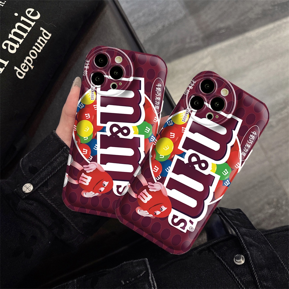 Candy Case VIVO Y02 Y16 Y22 Y35 Y21 Y21S Y21T Y33T Y33S Y17 Y15 Y12 Y11 Y20 Y20S Y12S Y12A Y91C Y1S Y95 Y93 Y50 Y30i Y15S Y15A Jus Buah Bantal Udara TPU Phone Cover