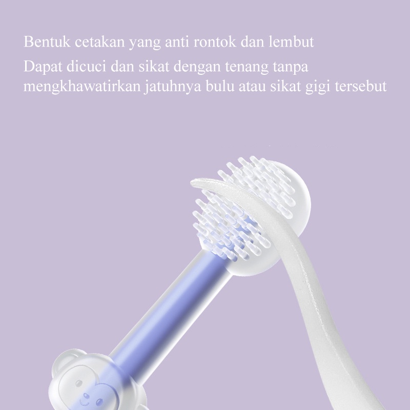 【Debora Mall】Sikat Gigi Bayi Jari Silicon/ Sikat Lidah Bayi/ Pembersih Lidah Bayi / Pembersih Mulut Bayi