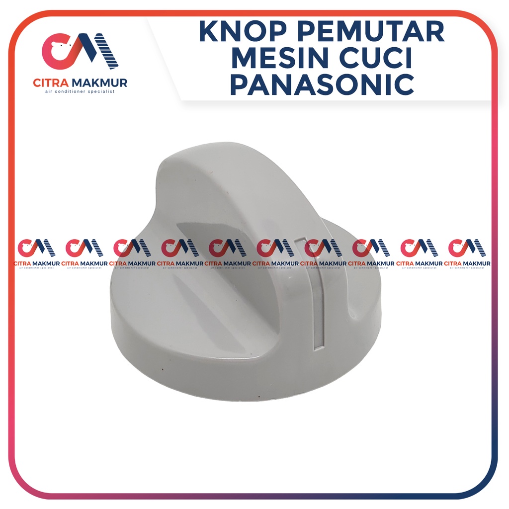 Tombol Knop Mesin cuci merk Panasonic Pemutar putaran Timer Pencuci Pengering Pembuang Air Abu NA Series